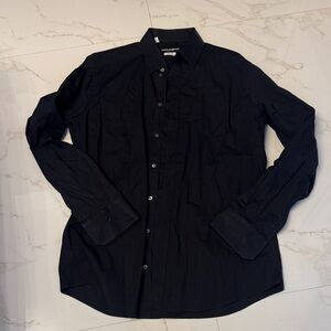 Dolce & Gabbana Men's Black Dress Shirt